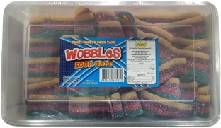 Broadway Broadway Sweet Sour Wobbles Multi Strips Box of 130 Strips Box