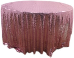 Linen4U Self Design Table Cover