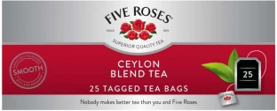 Five Roses Smooth Ceylon Blend Black Tea Box