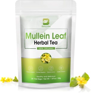 Beworths Mullein Leaf 28 Day Lung Detox Tea Herbal Tea Pack
