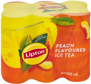 Lipton Ice Tea Peach Iced Tea Can