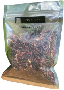 Luno Organic Dried Hibiscus Flower Iced Tea Vacuum Pack