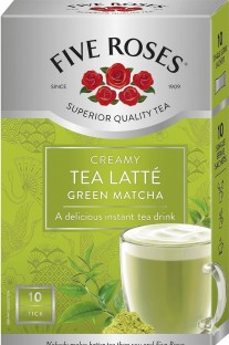 Five Roses Tea Latte Green Macha Matcha Tea Pack
