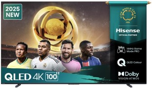 Hisense 254 cm (100 inch) QLED Ultra HD (4K) VIDAA Smart TV