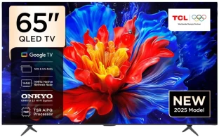 TCL 165 cm (65 inch) LCD Ultra HD (4K) Google Smart TV