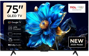 TCL 190.5 cm (75 inch) QLED Ultra HD (4K) Google Flat-Panel TV