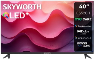 Skyworth 102 cm (40 inch) QLED Full HD Google Smart TV