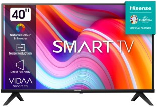 Hisense 100 cm (40 inch) LED Full HD VIDAA Flat-Panel TV, Smart TV