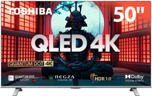 Toshiba 125 cm (50 inch) QLED Ultra HD (4K) VIDAA Smart TV