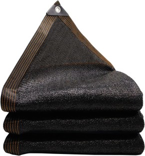 Synergy360 Heavy Duty Outdoor Black Sun Shade Net - 6mx6m Shade Cloth