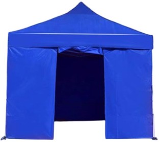 Gazebo Outdoor Cover Tent With Sidewall 3x3m Camping Tent