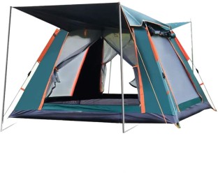 Generic 4 Sleeper Four Corner Outdoor Automatic Pop-up Waterproof Camping Tent Nylon Dome Tent