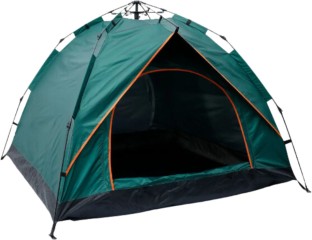 Syntronics Waterproof And Windproof With Double Doors Pop Up Automatic Tent Tent - For 4