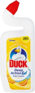Duck Deep Action Toilet Cleaner Citrus Liquid Toilet Cleaner