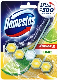 Domestos Power 5 Lime Rim Block