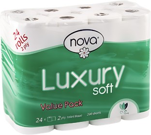 Nova 2 Ply Toilet Paper Roll