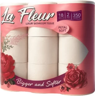 La Fleur 2 Ply Toilet Paper Roll