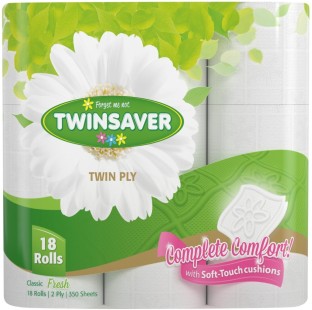 Twinsaver 2 Ply Toilet Paper Roll