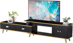 AFRISINO IMPORTS TV Stand Media Console Engineered Wood TV Entertainment Unit
