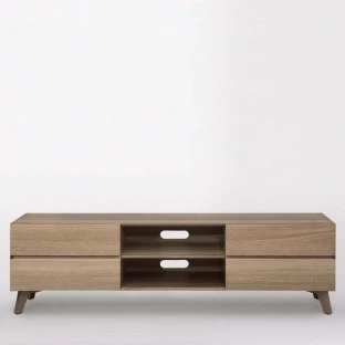 QandAHome d1 Engineered Wood TV Entertainment Unit