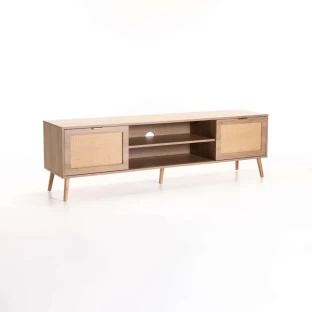 VIVIDITTO DF0918 Engineered Wood TV Entertainment Unit