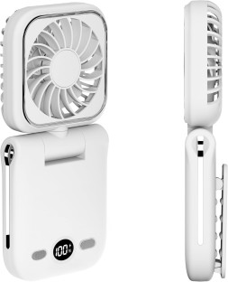 Jingchao Mini Portable Handheld Clip On Rechargeable Personal Hand Fan with LED Display, Pocket Battery Operated 100 Speeds Adjustable Small Fan for Travel/Outdoor/Concerts/Lash/Makeup/Gift(white) Mini Portable Handheld Clip On Rechargeable Personal Hand Fan with LED Display, Pocket Battery Operated 100 Speeds Adjustable Small Fan for Travel/Outdoor/Concerts/Lash/Makeup/Gift(white) Rechargeable Fan