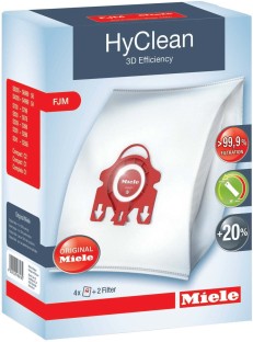 Miele HyClean 3D FJM Vacuum Bags Disposable Vacuum Cleaner Bag