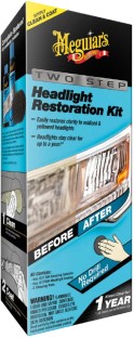 Meguiars Headlight Restoration Vehicle Cleaning Combo for Car