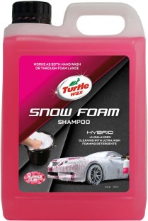 TURTLE WAX Hybrid Snow Foam Shampoo Vehicle Washing Liquid