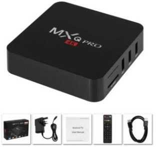 MXQ PRO High Quality Android 4k 5G WIFI set Top TV Box 44 inch Blu-ray Player