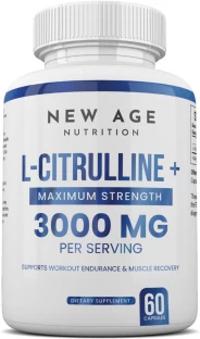 New Age Nutrition L-citrulline+ Capsules