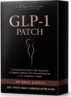 LA Signature Luxe GLP-1 Patch Digestive & Metabolic Wellness Support 30 Days