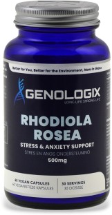 Genologix Rhodiola Rosea 500mg (30 servings x 60 capsules)