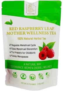 GLOBAL ELITE RED RASBERRY LEAF MOTHER WELLNESS TEA