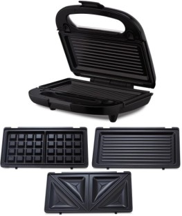 PSM 1 Three 3 In 1 Sandwich Maker Waffle Maker