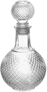 The Good Sport Home Decor Bar Wine Bottle Whiskey Decanter Glass - XL