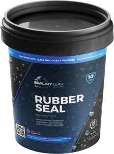 Seal My Leak 20L Liquid Rubber Black Solvent Wall Paint