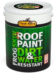 Flash Harry Frogskin Roof Paint Green 20L White Functional Wall Paint