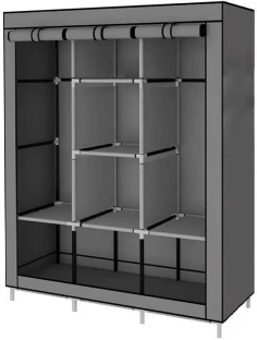 MORE HOME Suitable For Bedroom, Storage Wardrobe Closet