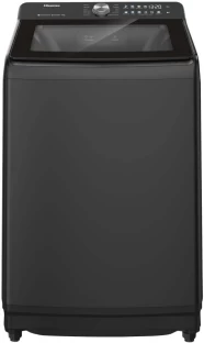 Hisense 21 kg Toploader Washing Machine - Grey, Black