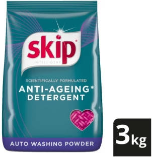 SKIP Scientifically Formulated Anti-Ageing Washing Powder 3 kg