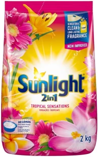 Sunlight 2-in-1 Tropical Sensations Washing Powder 2 kg