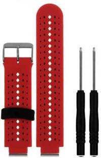 Killer Deals Silicone Strap for Garmin Forerunner 220/ 230/ 235/ 620/ 630 - Red 23 mm Silicone Watch Strap