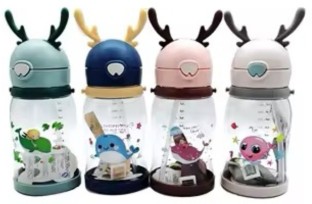Generic 301308 Kids Lovely Deer Horns Bottle 550 ml Water Bottles
