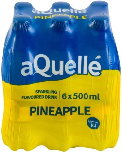 aQuelle Sparkling Pineapple Flavoured Water