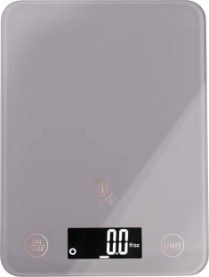 Berlinger haus 5kg Glass - Taupe Digital Counter or Table Top Weighing Scale