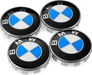 MAX 4pcs Bmw Logo 68mm Wheel Center Hub Cap Rim Emblem Blue White Rims Badge For BMW