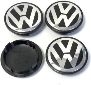 MAX 4X VW WHEEL CENTERS hub caps 65mm alloy rim VOLKSWAGEN emblem For universal