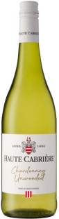 Haute Cabriere Chardonnay Unwooded White Wine