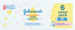 Johnson's Fragrance Free Extra Sensitive